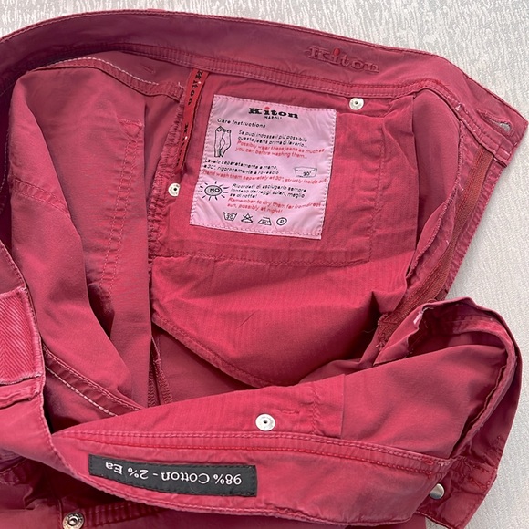 KITON COTTON JEANS SZ 36 - Picture 6 of 9